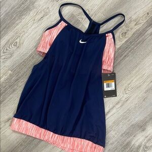 BNWT Nike tank with sports bra attached